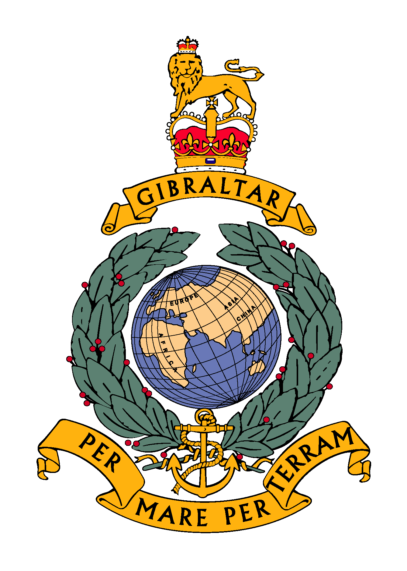 Royal Marines Logo Vector Logo